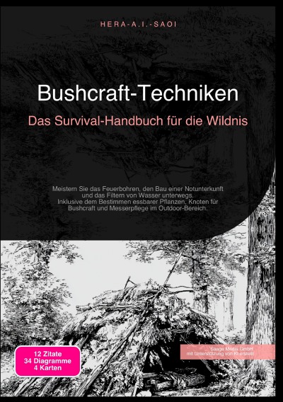 'Cover von Bushcraft-Techniken: Das Survival-Handbuch für die Wildnis'-Cover