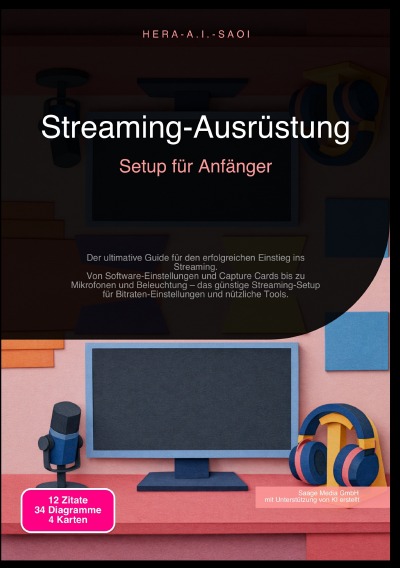 'Cover von Streaming-Ausrüstung: Setup für Anfänger'-Cover