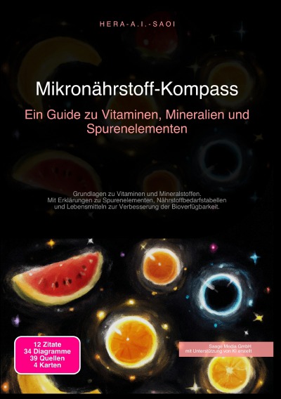 'Cover von Mikronährstoff-Kompass: Ein Guide zu Vitaminen, Mineralien und Spurenelementen'-Cover