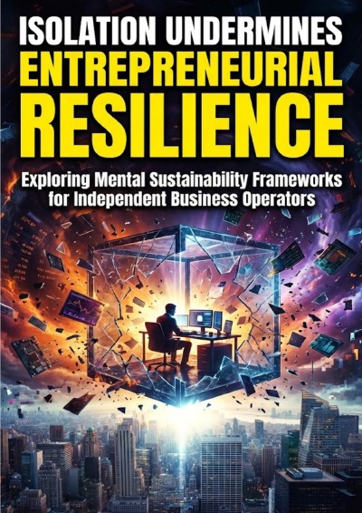 'Cover von Isolation Undermines Entrepreneurial Resilience'-Cover