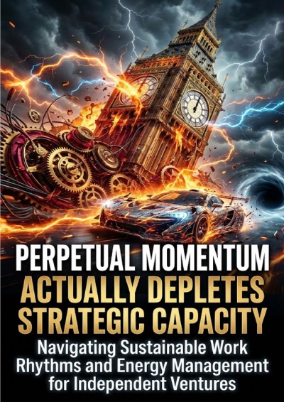 'Cover von Perpetual Momentum Actually Depletes Strategic Capacity'-Cover