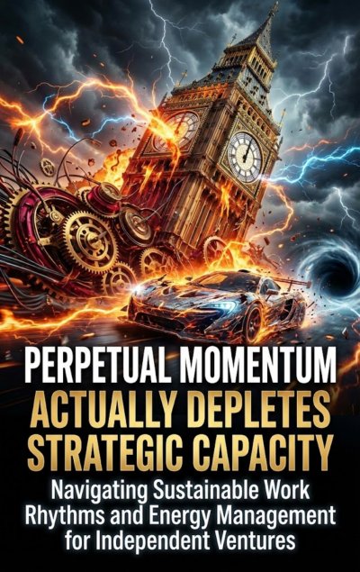 'Cover von Perpetual Momentum Actually Depletes Strategic Capacity'-Cover