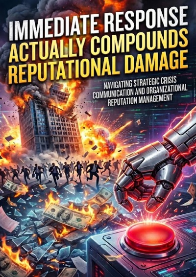 'Cover von Immediate Response Actually Compounds Reputational Damage'-Cover