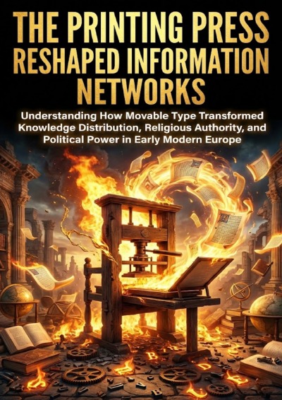 'Cover von The Printing Press Reshaped Information Networks'-Cover