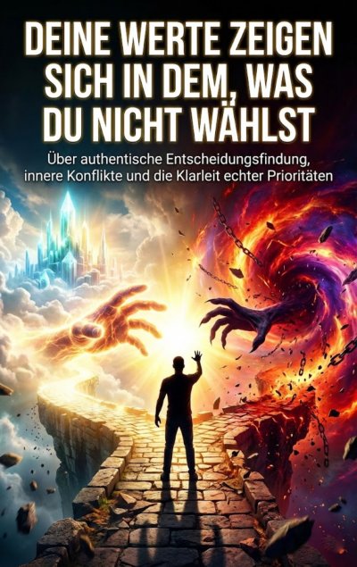 'Cover von Deine Werte zeigen sich in dem, was du nicht wählst'-Cover