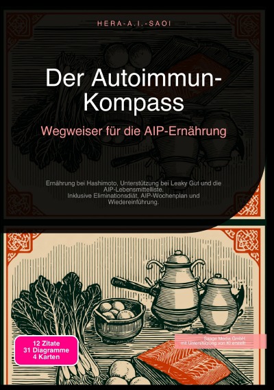 'Cover von Der Autoimmun-Kompass: Wegweiser für die AIP-Ernährung'-Cover