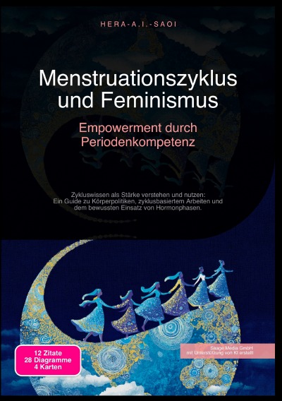 'Cover von Menstruationszyklus und Feminismus: Empowerment durch Periodenkompetenz'-Cover