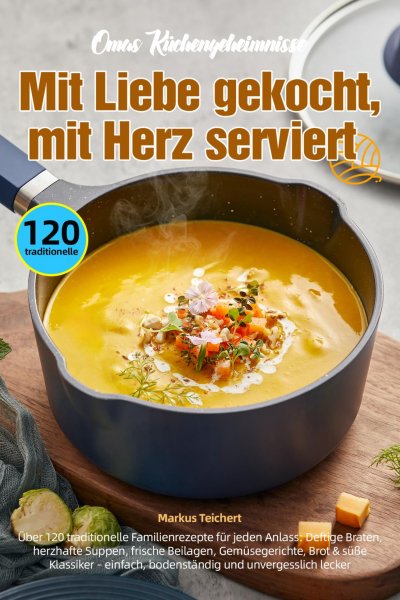 'Cover von Omas Küchengeheimnisse – Mit Liebe gekocht, mit Herz serviert'-Cover