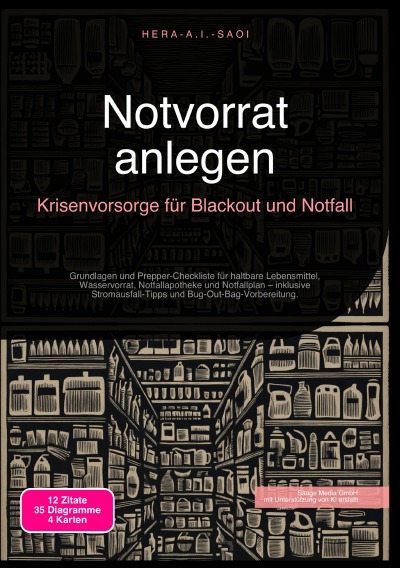 'Cover von Notvorrat anlegen: Krisenvorsorge für Blackout und Notfall'-Cover