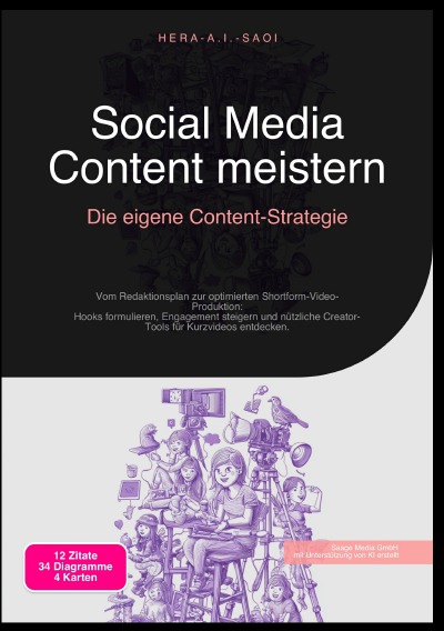 'Cover von Social Media Content meistern: Die eigene Content-Strategie'-Cover