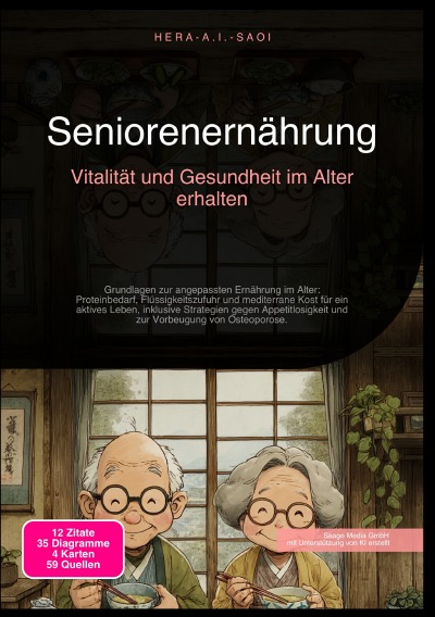 'Cover von Seniorenernährung: Vitalität und Gesundheit im Alter erhalten'-Cover