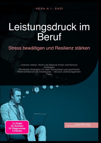'Cover von Leistungsdruck im Beruf: Stress bewältigen und Resilienz stärken'-Cover