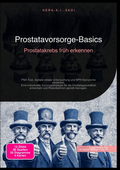 'Cover von Prostatavorsorge-Basics: Prostatakrebs früh erkennen'-Cover