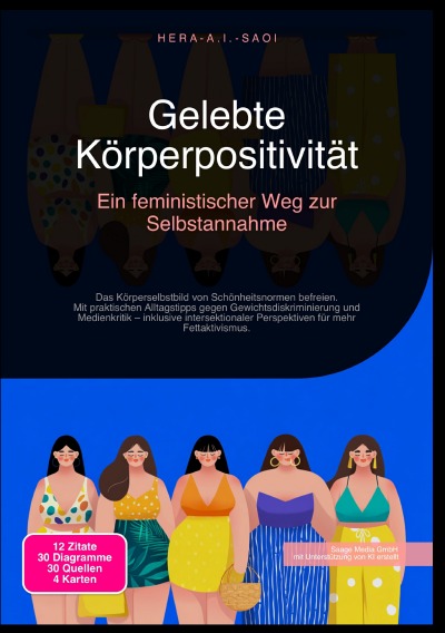 'Cover von Gelebte Körperpositivität: Ein feministischer Weg zur Selbstannahme'-Cover