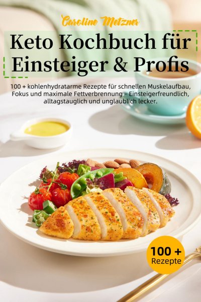 'Cover von Keto Kochbuch für Einsteiger & Profis'-Cover