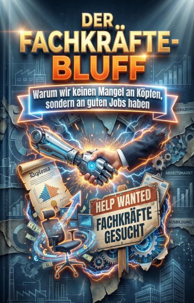 'Cover von Der Fachkräfte-Bluff'-Cover