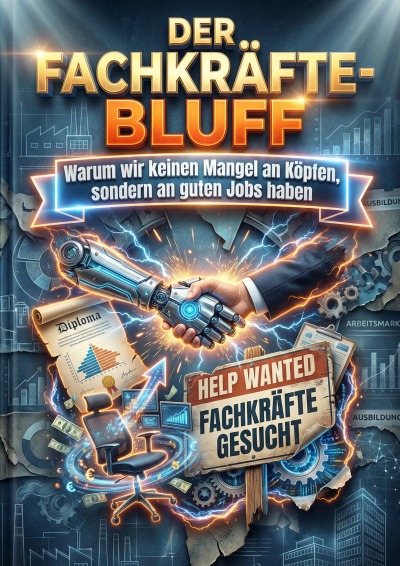 'Cover von Der Fachkräfte-Bluff'-Cover