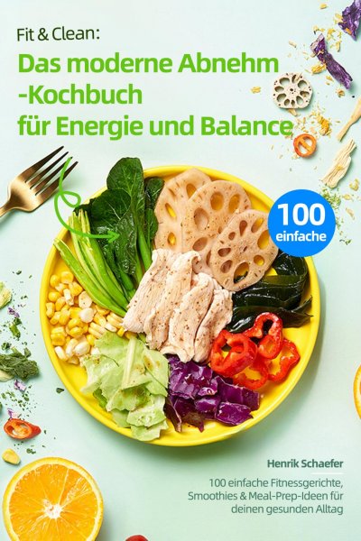 'Cover von Fit & Clean: Das moderne Abnehm-Kochbuch für Energie und Balance'-Cover