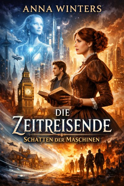 'Cover von Die Zeitreisende: Schatten der Maschinen'-Cover