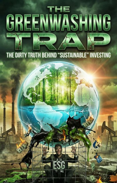 'Cover von The Greenwashing Trap'-Cover