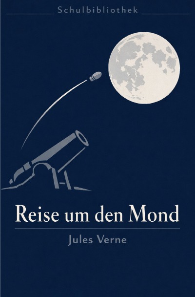 'Cover von Reise um den Mond'-Cover