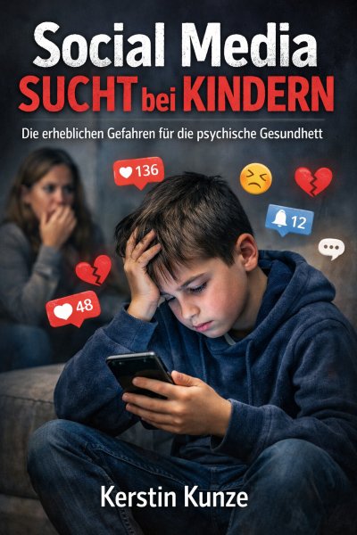 'Cover von Social Media Sucht bei Kindern'-Cover