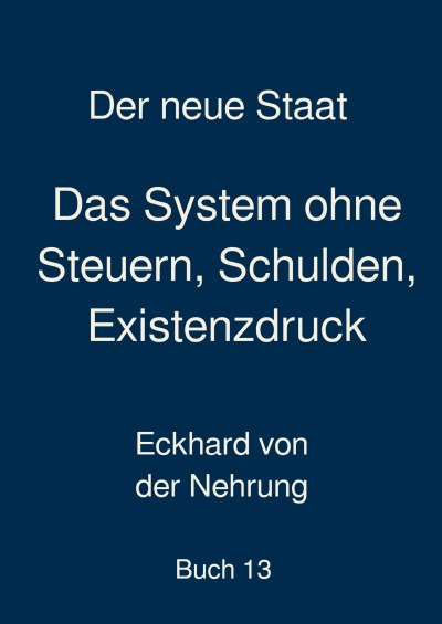 'Cover von Der neue Staat'-Cover