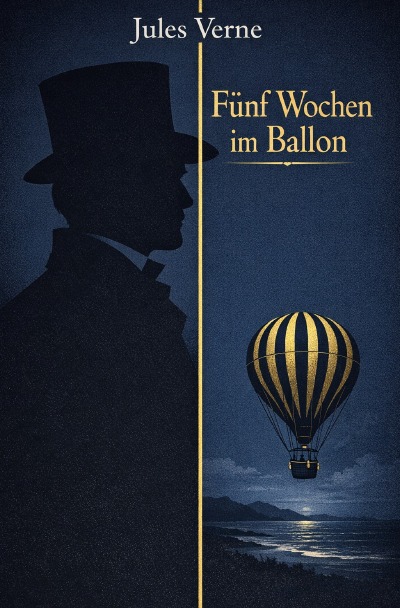 'Cover von Fünf Wochen im Ballon'-Cover