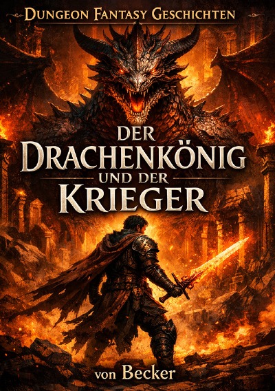 'Cover von Dungeon Fantasy Geschichten I Der Drachenkönig und der Krieger'-Cover