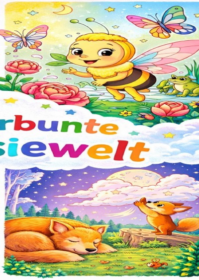 'Cover von Kunterbunte Fantasiewelt'-Cover