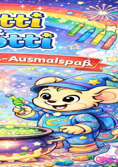 'Cover von Lotti & Motti  Zaubermaus-Ausmalspaß'-Cover