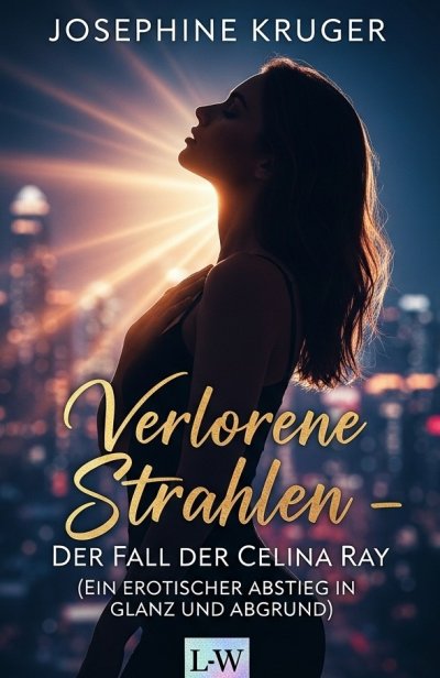 'Cover von Verlorene Strahlen  –  Der Fall der Celina Ray  „Ein erotischer Abstieg in Glanz und Abgrund“'-Cover