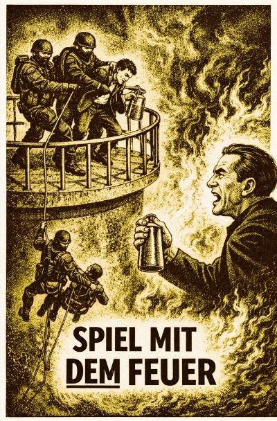 'Cover von Spiel mit dem Feuer'-Cover