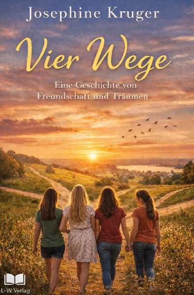 'Cover von Vier Wege – Eine Geschichte von Freundschaft und Träumen'-Cover