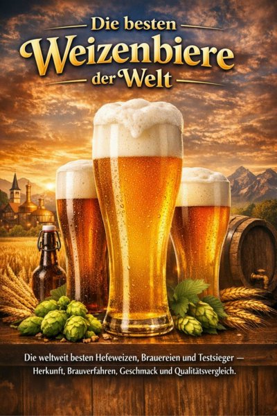 'Cover von Die besten Weizenbiere der Welt'-Cover
