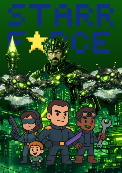 'Cover von Starrforce Vol.3: Der Cyberkrieg'-Cover