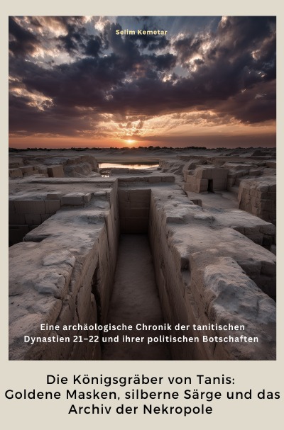 'Cover von Die Königsgräber von Tanis: Goldene Masken, silberne Särge und das Archiv der Nekropole'-Cover