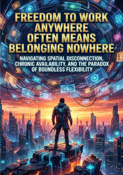 'Cover von Freedom to Work Anywhere Often Means Belonging Nowhere'-Cover