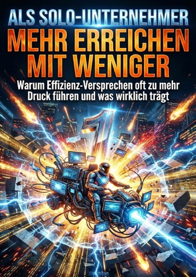 'Cover von Als Solo-Unternehmer: Mehr erreichen mit weniger'-Cover