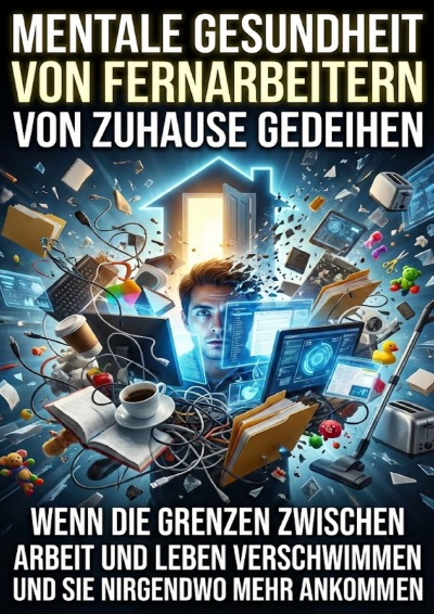 'Cover von Mentale Gesundheit von Fernarbeitern: Von zuhause gedeihen'-Cover