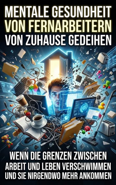 'Cover von Mentale Gesundheit von Fernarbeitern: Von zuhause gedeihen'-Cover