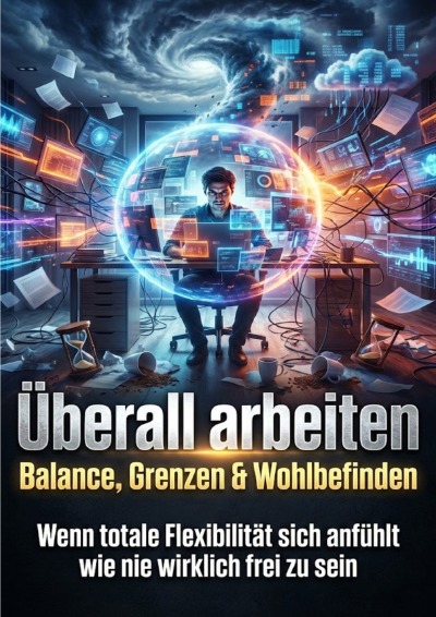 'Cover von Überall arbeiten: Balance, Grenzen & Wohlbefinden'-Cover