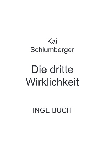 'Cover von Die dritte Wirklichkeit'-Cover
