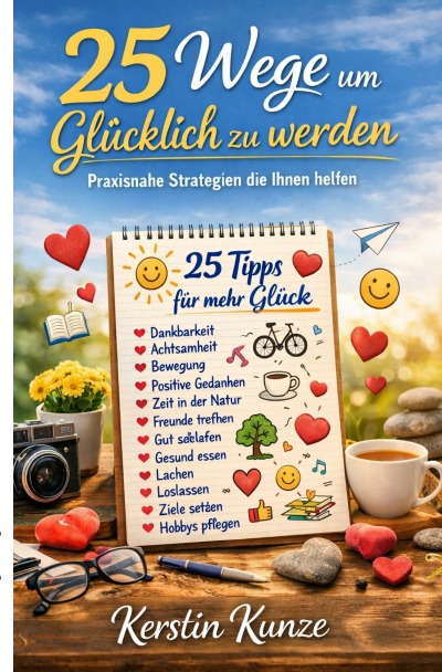 'Cover von 25 Wege um glücklich zu werden'-Cover
