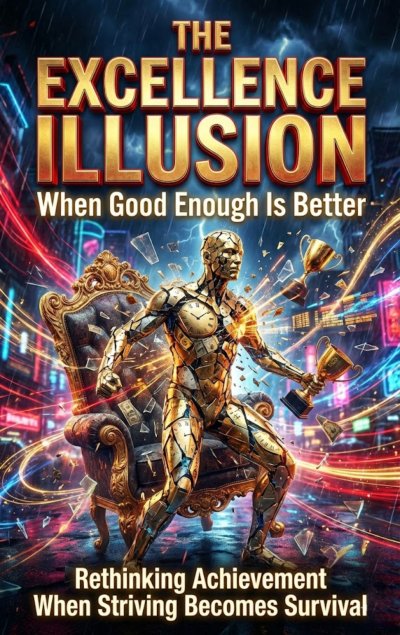 'Cover von The Excellence Illusion: When Good Enough Is Better'-Cover