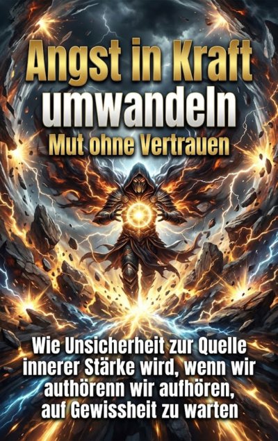 'Cover von Angst in Kraft umwandeln: Mut ohne Vertrauen'-Cover