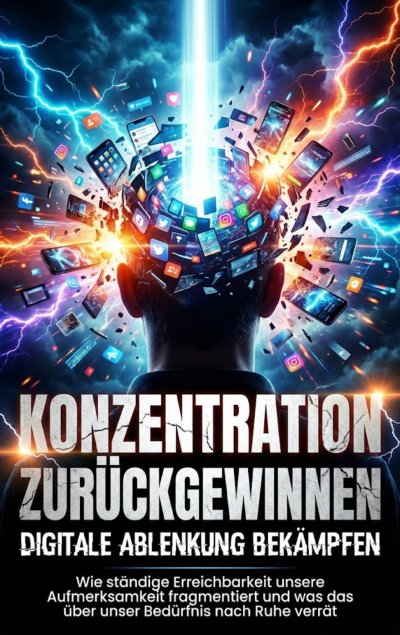 'Cover von Konzentration zurückgewinnen: Digitale Ablenkung bekämpfen'-Cover