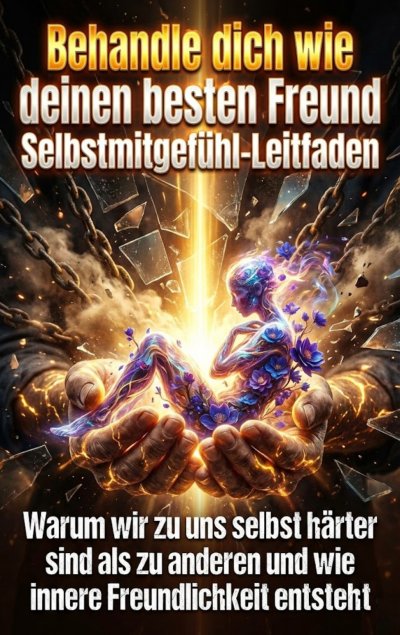 'Cover von Behandle dich wie deinen besten Freund: Selbstmitgefühl-Leitfaden'-Cover