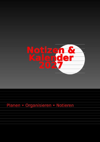 'Cover von Notizen & Kalender 2027'-Cover