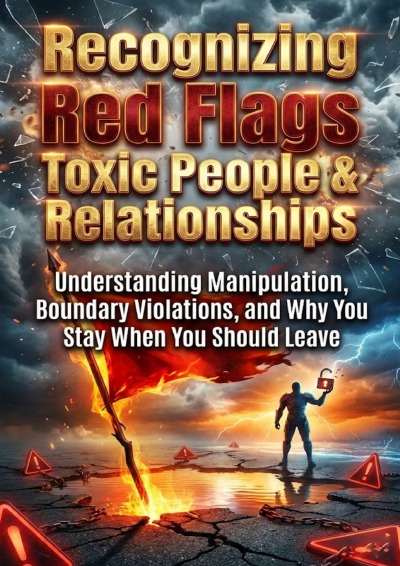 'Cover von Recognizing Red Flags: Toxic People & Relationships'-Cover